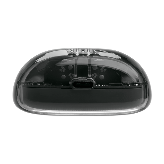 JBL Tune Beam 2 Ghost Edition - Ghost Black - True Wireless Noise Cancelling Earbuds - Bottom